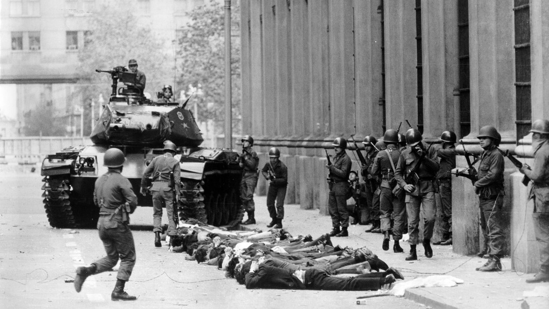 Represión de las fuerzas militares tras el golpe de Estado en Chile de 1973