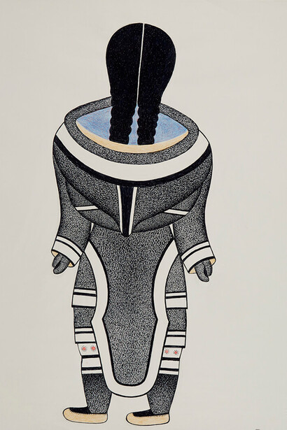 Kenojuak Ashevak & Tim Pitsiulak. Courtesy of AGH