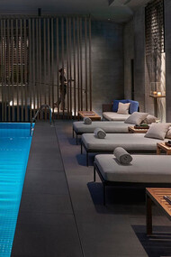 Area relax e piscina, Mandarin Oriental Hotel, Milano