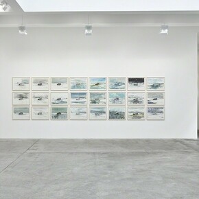 Sabine Moritz, Dawn, Exhibition view. Courtesy of Galerie Marian Goodman