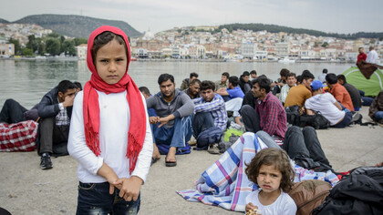 Migrants in Greece