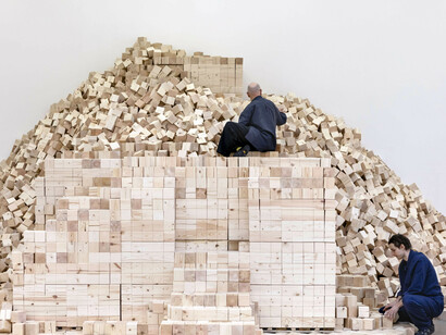 Lina Lapelytė, We make years out of hours, ausstellungsansicht. Mit freundlicher genehmigung des Hamburger Bahnhofs