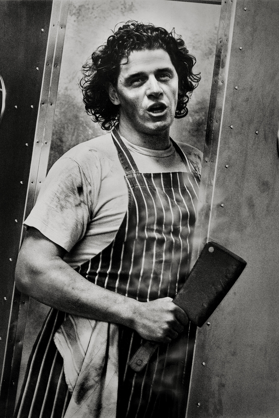 Marco with Meat Cleaver © The Estate of Bob Carlos Clarke 