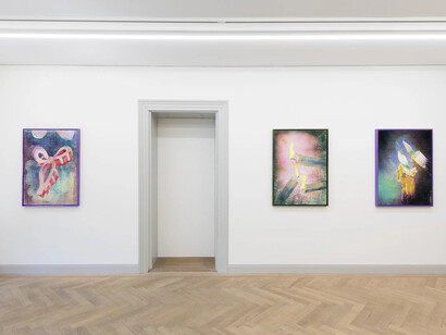 Travis Boyer, Personal effects, ausstellungsansicht. Mit freundlicher genehmigung der Galerie Peter Kilchmann