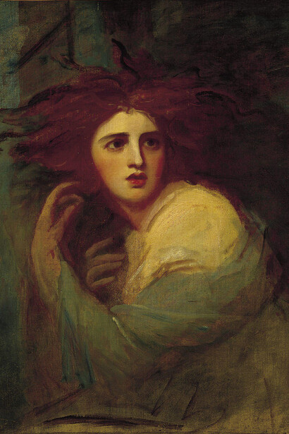 George Romney - Lady Hamilton as Medea