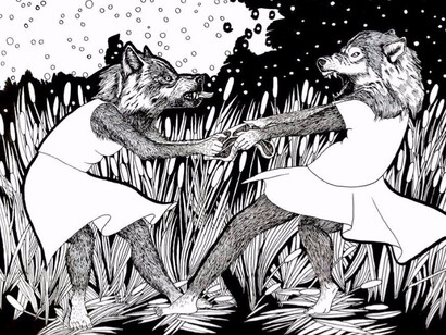 Casey Riordan Millard & Julia Oldham. Courtesy of Marta Hewett Gallery