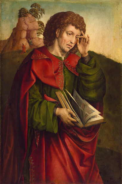 Fragmento da pintura Fons Vitae. 1515-1517