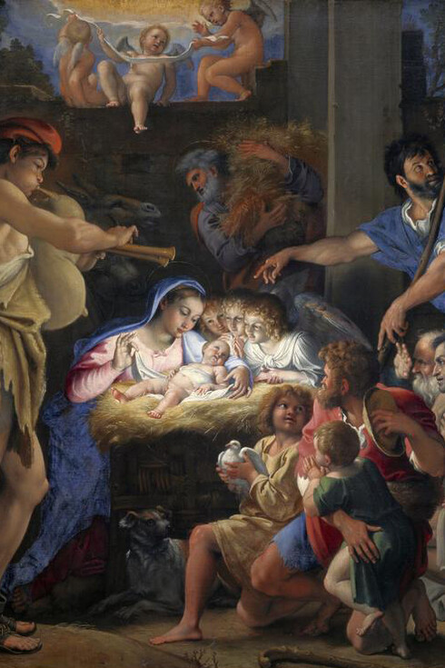 Domenichino (Domenico Zampieri)
The Adoration of the Shepherds