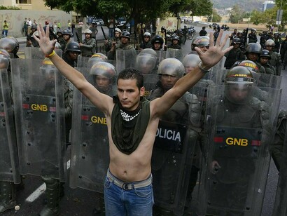 La violencia no cesa en las calles venezolanas