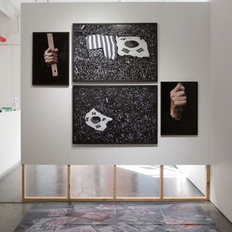 Flags. Courtesy of Doosan Gallery