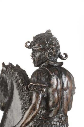 Andrea Riccio, Le Cavalier Hurlant, détail