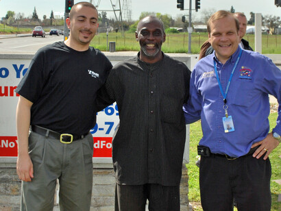 Fares Omari and his team