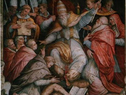 Gregorio IX. Parole durissime, oltraggiose, che giustificano una reazione altrettanto accanita dell'imperatore