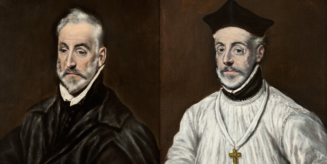El Greco, Portrait of Antonio de Covarrubias y Leiva (detail)