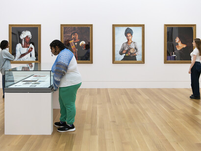 The 80s Photographing Britain, exhibition view. Courtesy of Tate Britain