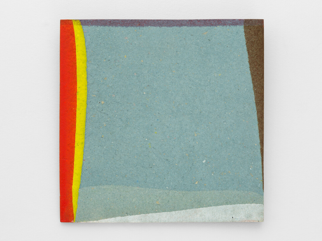 Rui Horta Pereira, Desenhos mortos 1, 2014, acrylic on tempera on compressed paper, 27 x 27 x 1.5 cm. Photo: Bruno Lopes. Image courtesy of the artist and 3+1 Arte Contemporânea, Lisbon