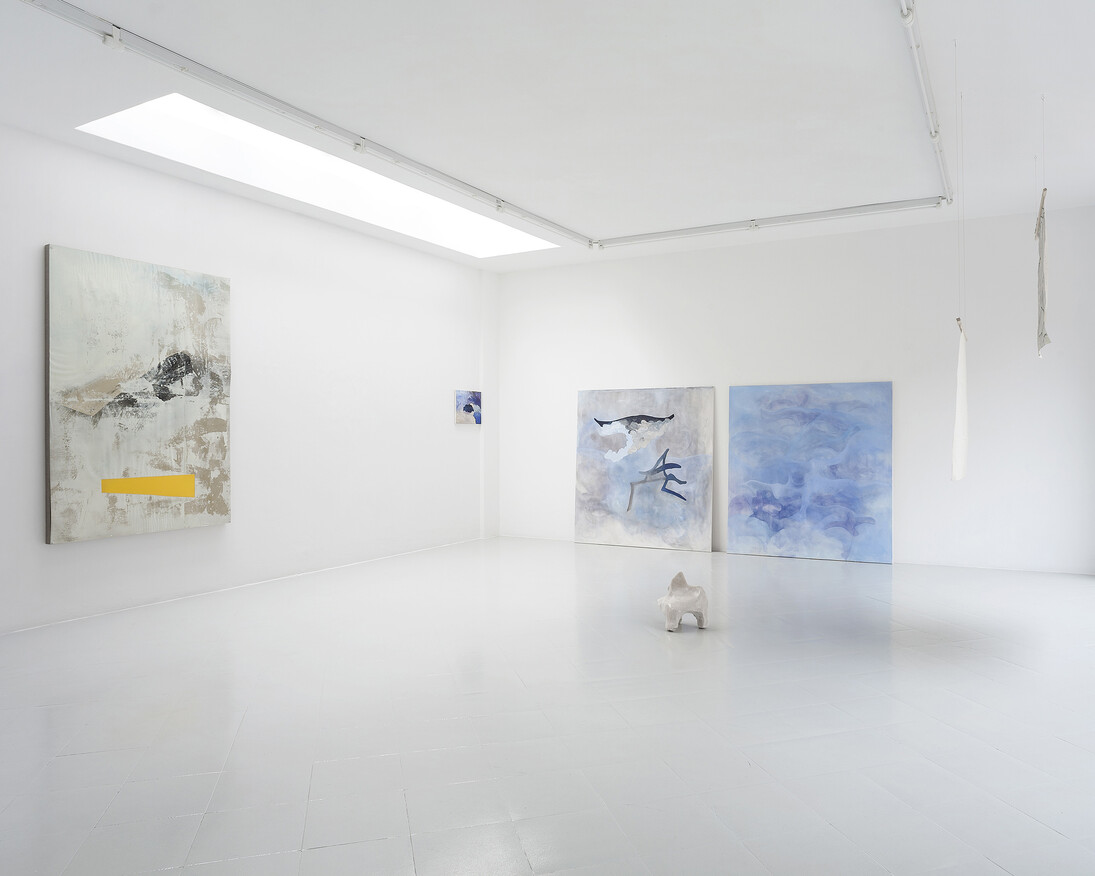 Ilija Wyller, Niels Trannois, Alina Vergnano, Installation View, Studiolo, 2018 - Courtesy Studiolo, Milan, Photo Filippo Armellin