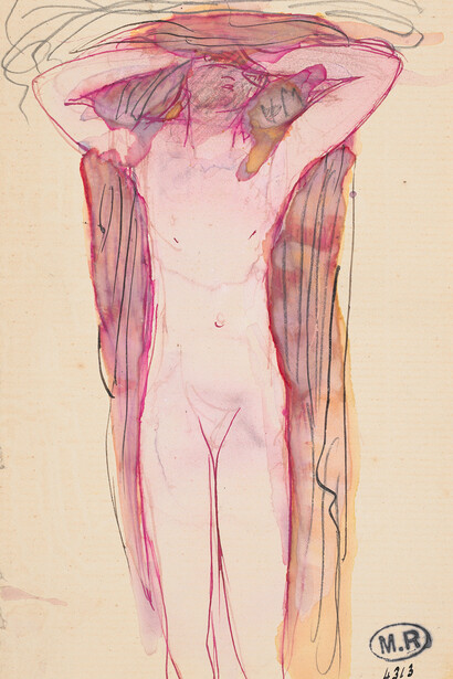 Auguste Rodin, Standing nude woman (detail), circa 1890. Courtesy of Musée Rodin