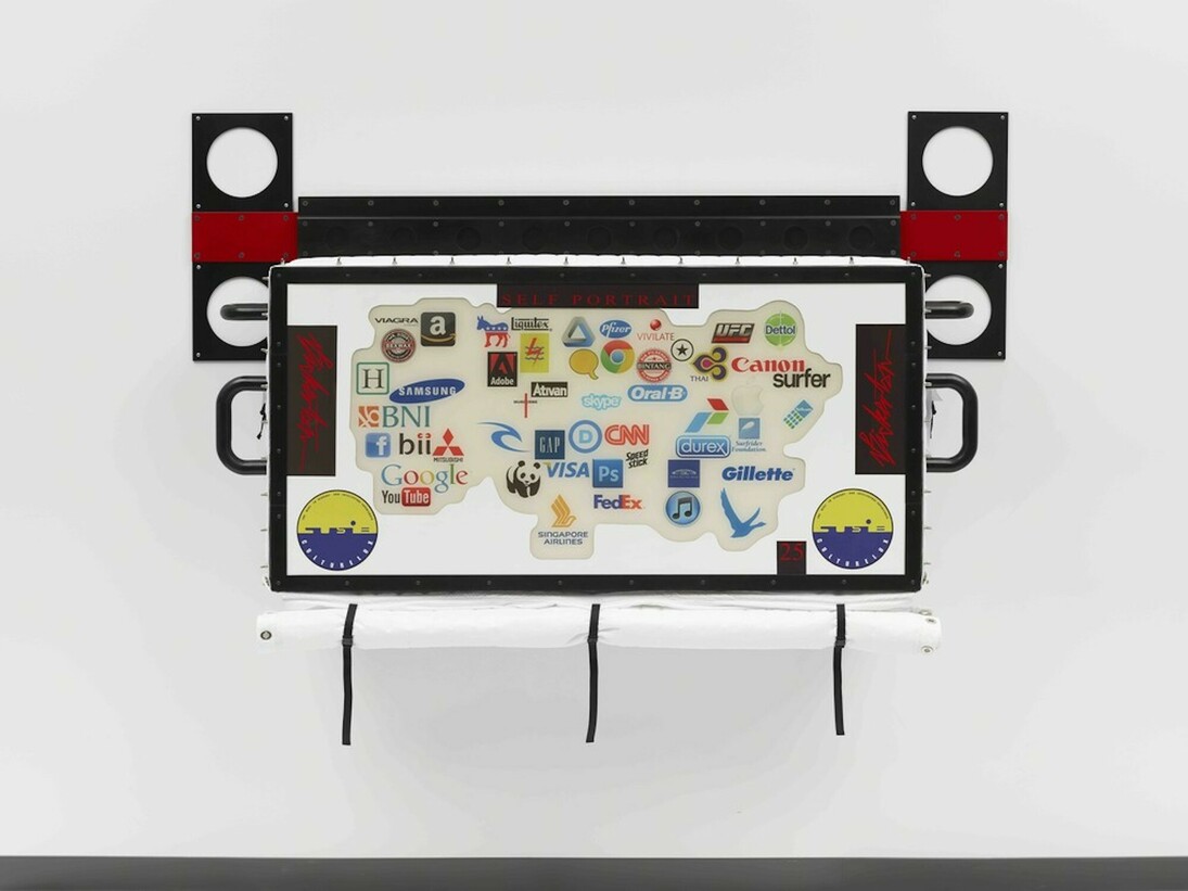Ashley Bickerton. Ornamental Hysteria. Courtesy of Newport Street Gallery