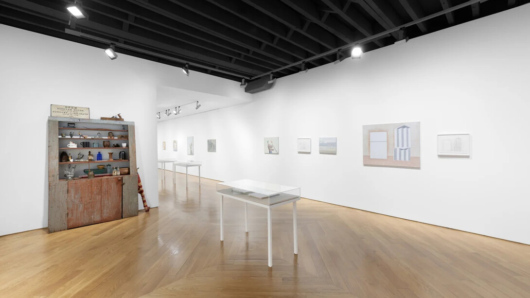 David Byrd, Bad jobs can produce very good pictures, exhibition view. Courtesy of Anton Kern Gallery 