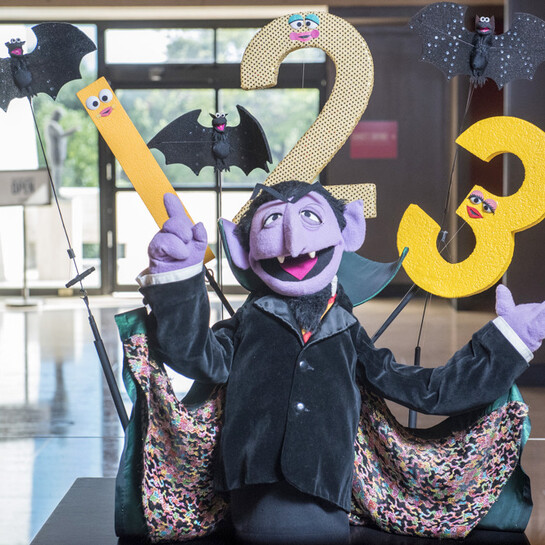 Library photo by Jay Godwin] © 2017 Sesame Workshop