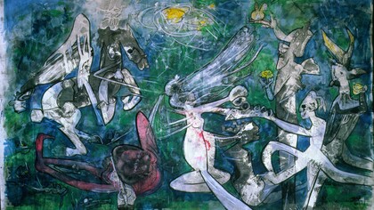 «Munda y desnuda, la libertad contra la opresión» (1986), Roberto Matta