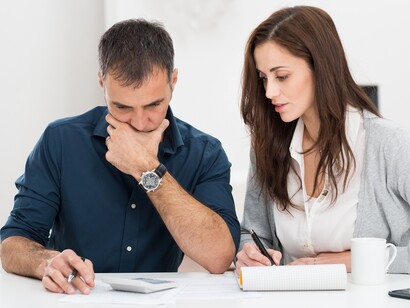 Preocupações financeiras