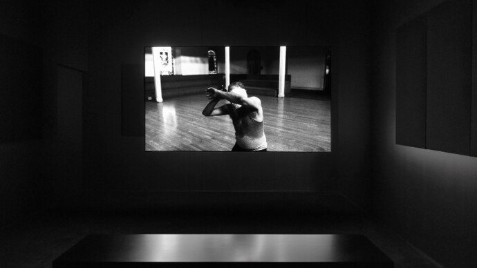 Liam Gillick & Adam Pendleton. Courtesy of Eva Presenhuber