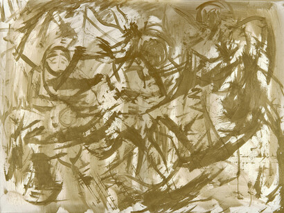 Lucy Stein, Grotbag 11, 2014, acrylic on canvas, 23 5/8 x 31 1/2 in/60 x 80 cm