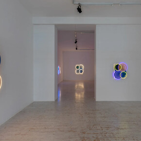 Erik Saglia, Spaced out, exhibition view. Courtesy of Thomas Brambilla Gallery