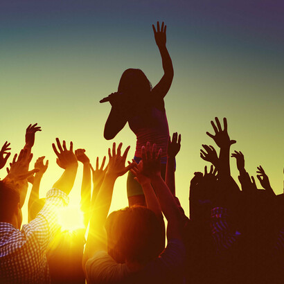 Concierto en un Festival de reggae