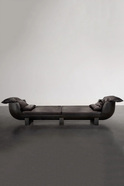 Rick Owens, Double bubble steel rust. Courtesy of Carpenters Workshop Gallery