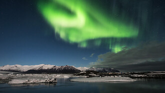 Iceland, Aurora borealis