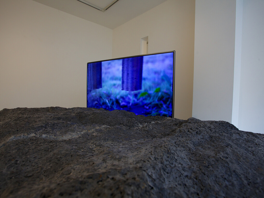 Installation view of Jim Woodall, 'Landscapes of Uncertainty' at Marsden Woo Project Space (2014) photo © Philip Sayer, courtesy of Marsden Woo Gallery, London  