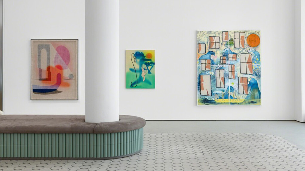 Florian Meisenberg and David Renggli. Courtesy of Wentrup Gallery
