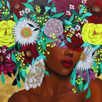 Sally K, Nakia, 40x79 inches. Courtesy of the artist and Artspace Warehouse