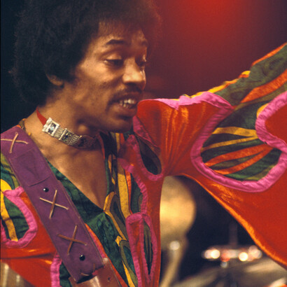 Jimi (Sleeve) - Isle of Wight 1970 by Charles Everest - Charles Everest © CameronLife Photo Library 