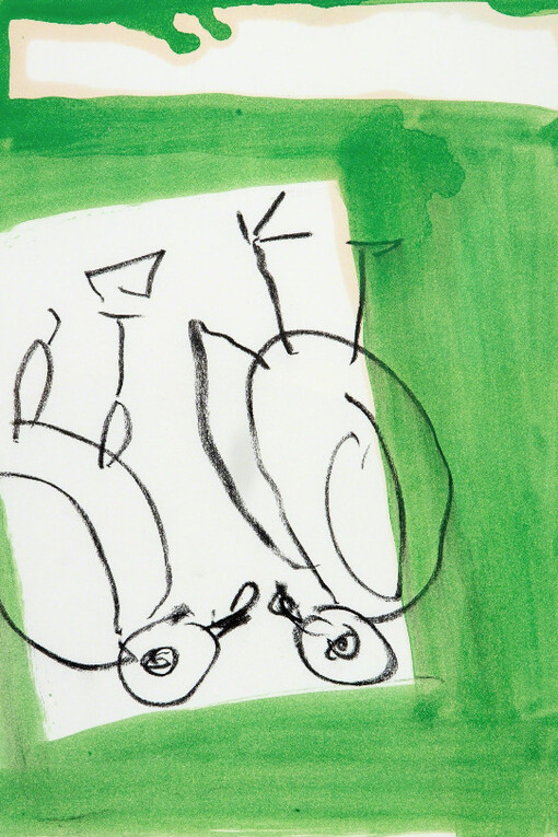 Georg Baselitz. Courtesy of Michael Werner Gallery