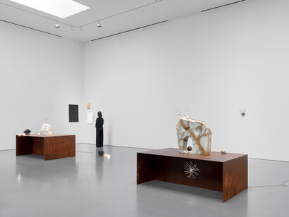 Kelly Akashi, exhibition view. Courtesy of Lisson Gallery