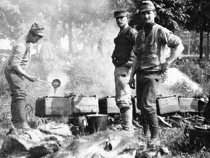 Preparazione del rancio