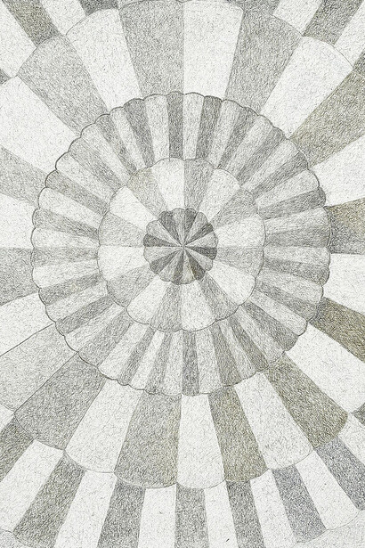 Amy Kaufman, Scallop (detail), 2026. Courtesy of Traywick Contemporary
