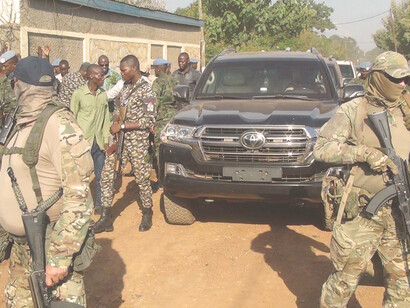 Mercenarios del grupo Wagner en África central