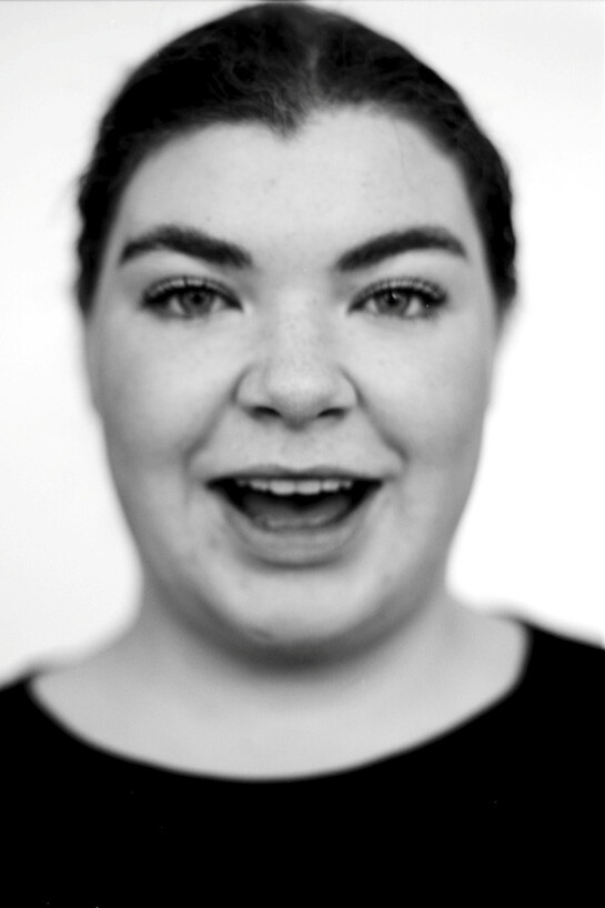 Andie Makenzie Meadows, Word Portraits, 2014, Print on matt paper, 90 cm x 40 cm