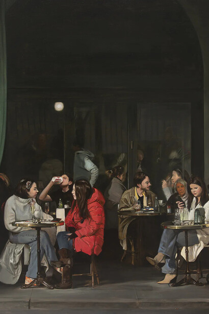 Bilal Hamdad, Lueurs d’un soir II, 2024. Courtesy of Templon Gallery