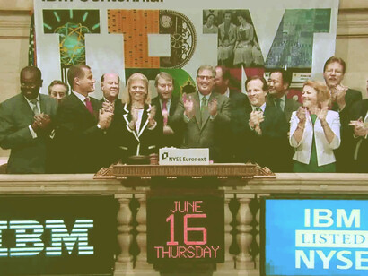 IBM en su estreno en el parqué