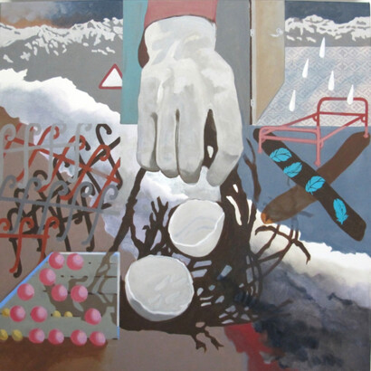 Margaret Witschl, Before noon. Courtesy of Bugera Lamb Fine Art