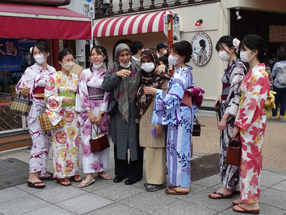 Multiculturalidad en Japón. Foto: Felipe Sérvulo