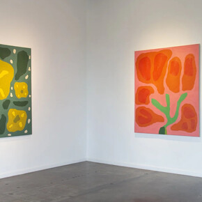 Bertrand Fournier, Wildflowers, exhibition view. Courtesy of Galleri Urbane