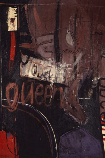 David Hockney, Going to be a Queen for Tonight, 1960 © Royal College of Art
