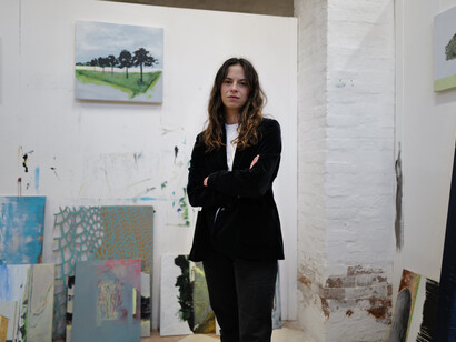 Nuvola Camera's portrait. Courtesy of Francesca Minini. Photo by Dora Perini